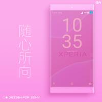 Theme XPERIA ON | Be Red ảnh chụp màn hình 3