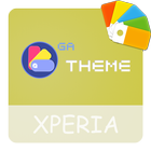 Theme XPERIA ON | Be Yellow أيقونة