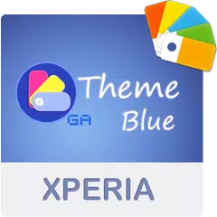 COLOR™ XPERIA Theme|BLUE テーマ アプリダウンロード