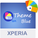 COLOR™ XPERIA Theme|BLUE テーマ APK