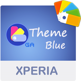 COLOR™ XPERIA Theme | BLUE icône