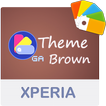 COLOR™ XPERIA Theme | BROWN