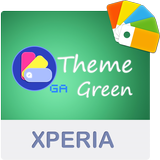 COLOR™ XPERIA Theme | GREEN icône