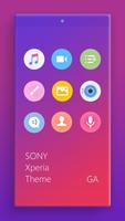 برنامه‌نما i XPERIA Theme | OS Style X عکس از صفحه