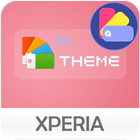 GALAXY XPERIA Theme | JUST RED icône