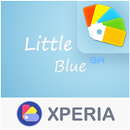 LITTLE™ XPERIA Theme | A BLUE  APK