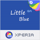 LITTLE™ XPERIA Theme | BLUE APK