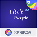 APK LITTLE™ XPERIA Theme | Purple