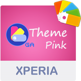 COLOR™ XPERIA Theme | PINK أيقونة