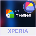 Pixel Theme 2 - XPERIA ON ikona