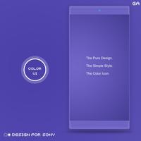 GA™ Theme | PURPLE - 索尼手機主題 海報
