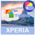 XPERIA ON™| M Silver Theme আইকন