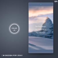 XPERIA ON™| M Silver Theme পোস্টার