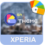 XPERIA ON™ | City Brown Theme biểu tượng