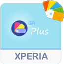 XPERIA Plus | Theme BLUE - 🎨D APK