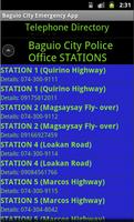 Baguio City Emergency Numbers capture d'écran 2