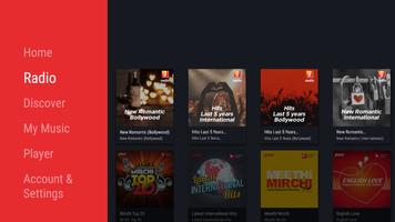 Gaana for Android TV स्क्रीनशॉट 1