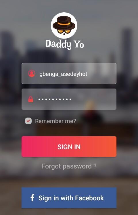 Daddy android. Приложение Daddy.