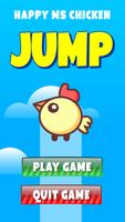 پوستر Happy Mrs Chicken Jump