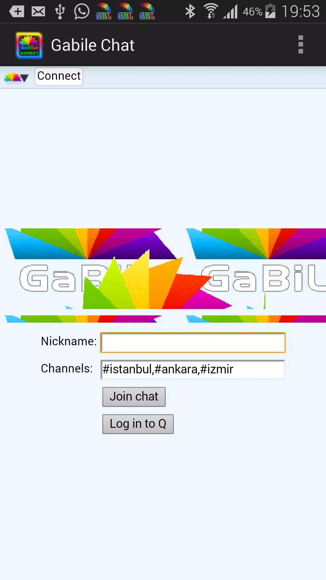 Gabile Gay Chat Gay Sohbet APK pour Android Télécharger