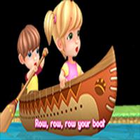 Row your Boat - Nursery Rhymes imagem de tela 1