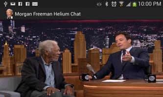 Morgan Freeman Helium Chat Affiche