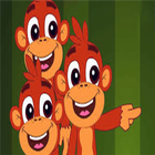 5 Little Monkey Jumpin-nursery icono