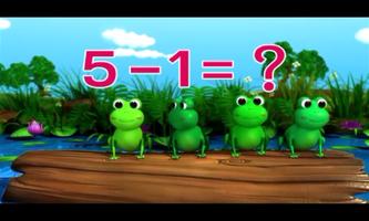 Five Little Frogs NURSERY capture d'écran 3
