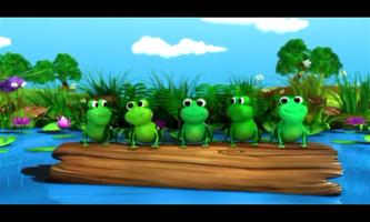 Five Little Frogs NURSERY Ekran Görüntüsü 2