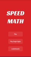 Speed Math - Time challenge Plakat