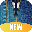 Jeans Zipper Lock Screen HD APK