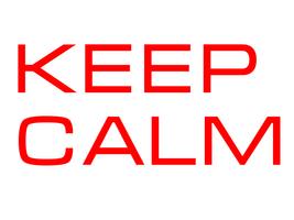 KeepCalm Affiche