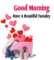 برنامه‌نما Good Morning Sticker عکس از صفحه