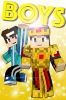 Skins for Minecraft PE Affiche