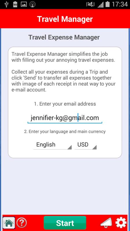 100 travel expense report