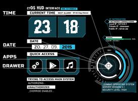 combatOS - UCCW Clock-poster