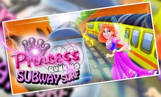 Christmas Princess Runner in Surfs Endless Temple! Poster