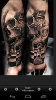 Scary Horror Tattoos Affiche