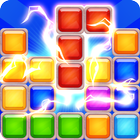 Brick colour block puzzle icon