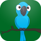 Flying Blue Bird icône