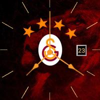 Galatasaray Themed Watch Face capture d'écran 1