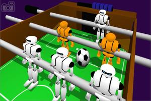Robot Table Football Plakat