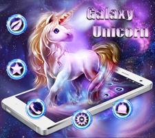 Dreamy Galaxy Unicorn Theme poster