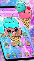 Galaxy Yummy Ice Cream Theme screenshot 1