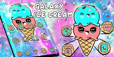 Galaxy Yummy Ice Cream Theme screenshot 3