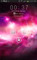Galaxy Art Go Locker-poster