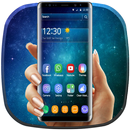 Galaxy Blue Star Universe Edge Theme APK