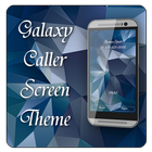 Galaxy X Caller Screen Zeichen