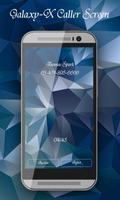 Galaxy X Caller Screen تصوير الشاشة 2