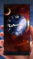 Galaxy Analog Clock Live Wallpaper screenshot 3